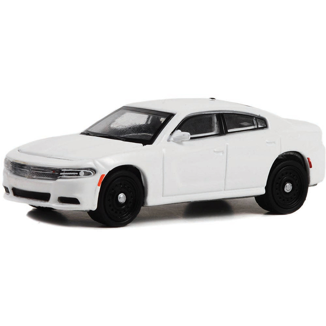 black charger police car
