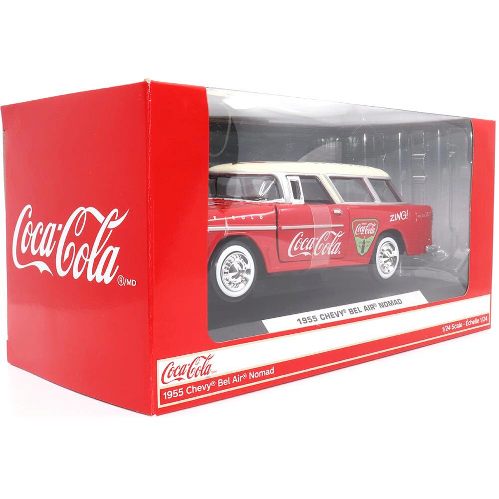 Mexican Coca Cola Coca-Cola 1955 Chevy Nomad Diecast Model - 1:24