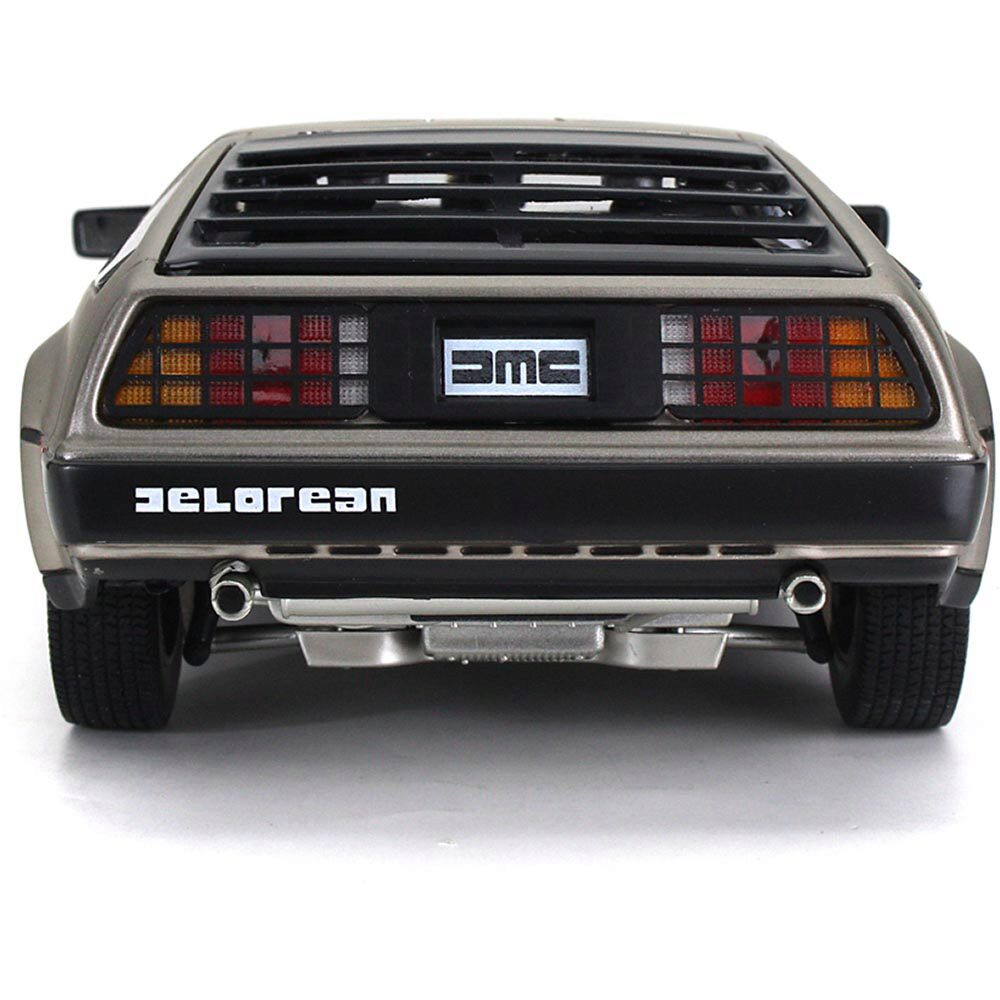 1981 DeLorean DMC 12 - Stainless Steel 1:18 Scale Diecast Model by