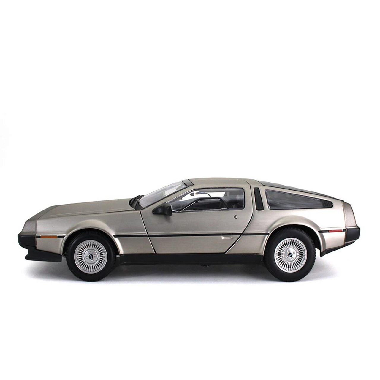 1981 DeLorean DMC 12 - Stainless Steel 1:18 Scale Diecast