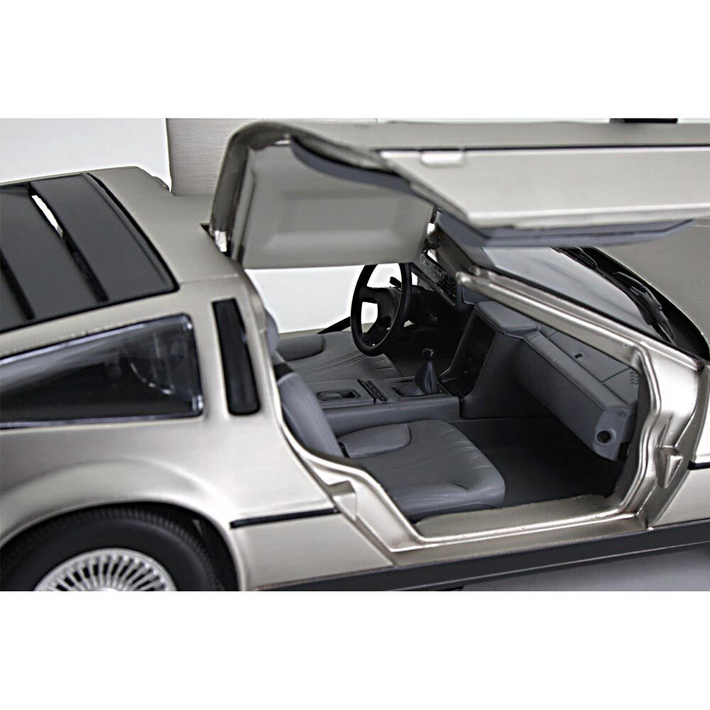 1981 DeLorean DMC 12 - Stainless Steel 1:18 Scale Diecast Model by
