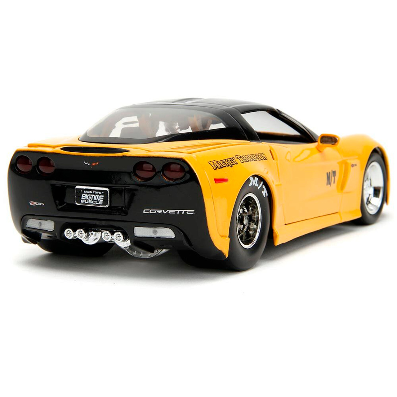 2006 Corvette Z06 - Yellow 1:24 Scale Diecast Model Car
