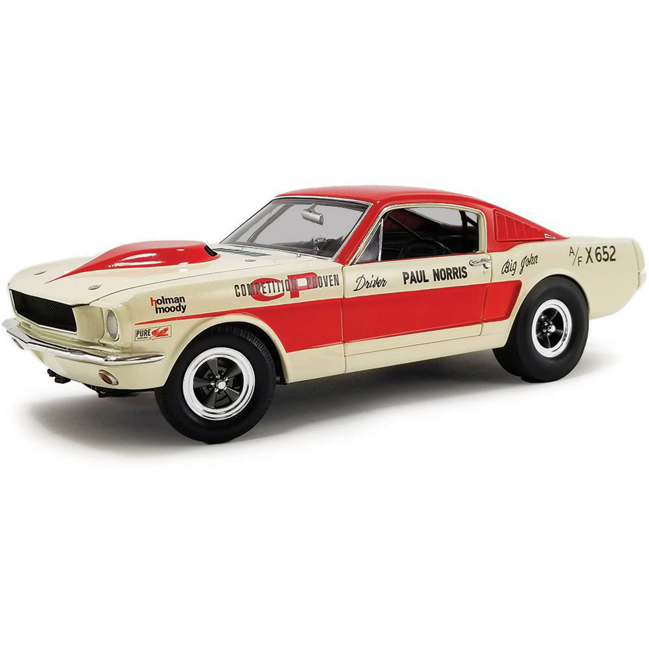 1965 Holman Moody Ford Mustang A/FX - Paul Norris driver 1:18 