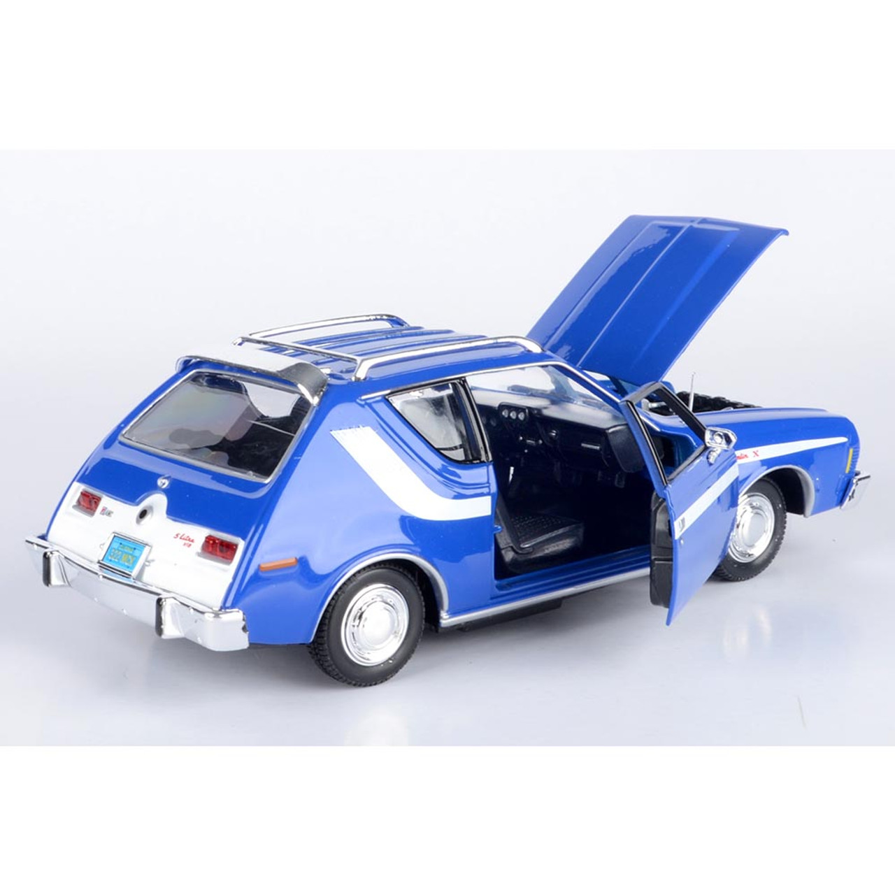 1974 AMX Gremlin X - Blue 1:24 Scale Diecast Model by