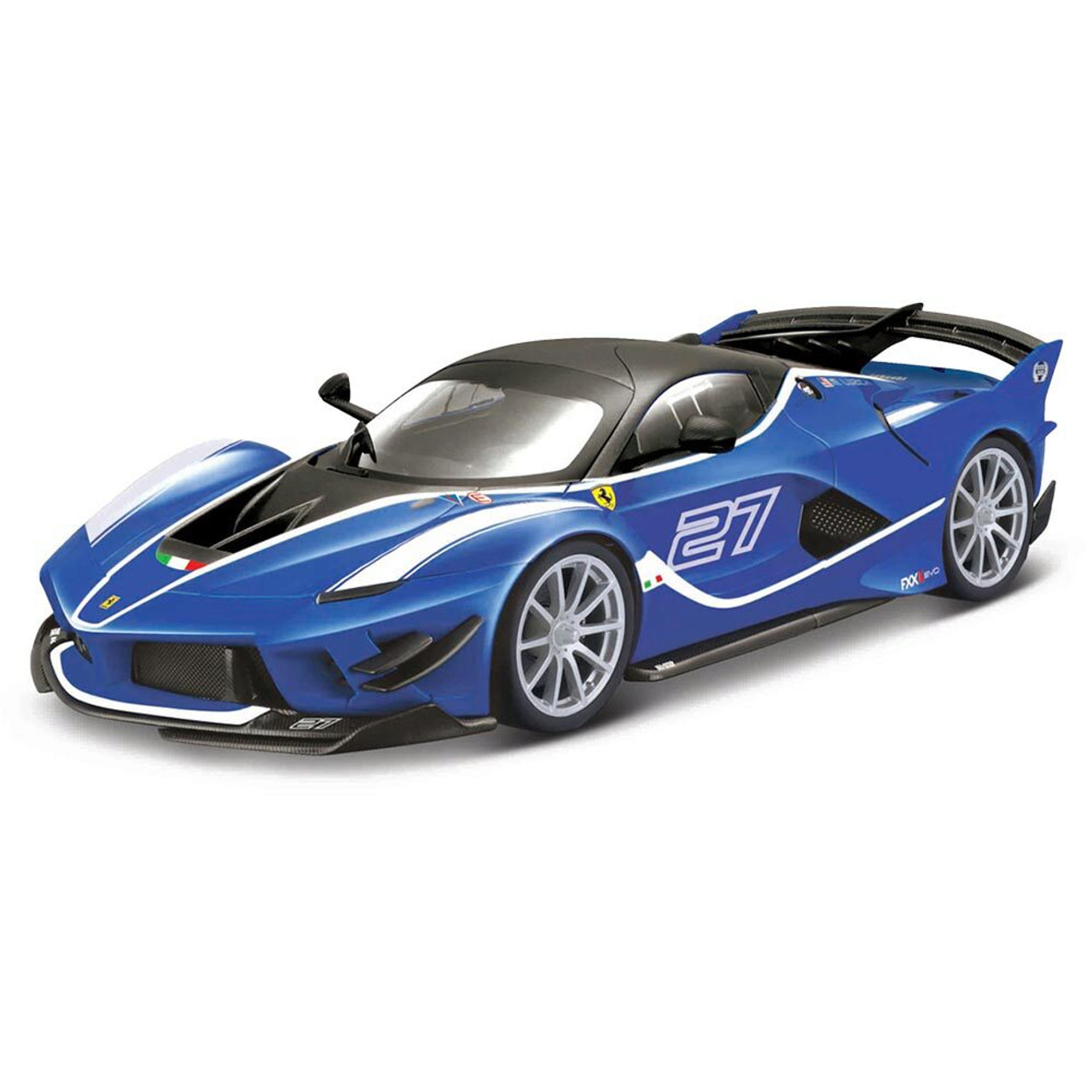 Ferrari FXX K EVO R&P - Blue #27 1:18 Scale Diecast Model Car