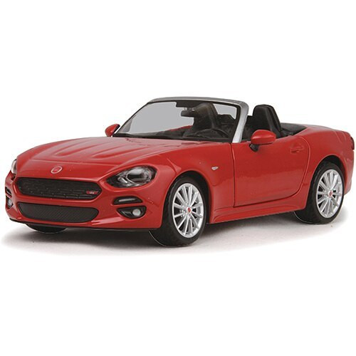 Fiat 124 Spider 1:24 Scale Diecast Model by Bburago | Collectable
