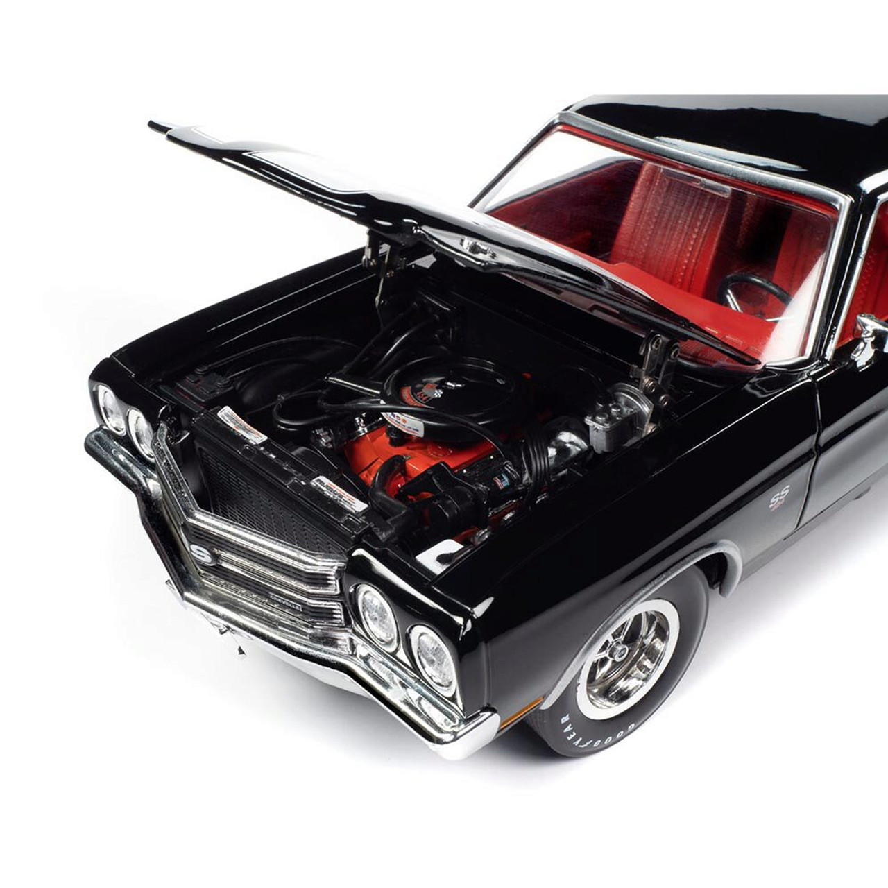 【良品質】★絶版*世界3000台*GMP*1/18*1970 Chevrolet Nova Yenko Deuce ファゾムブルー エグゾト