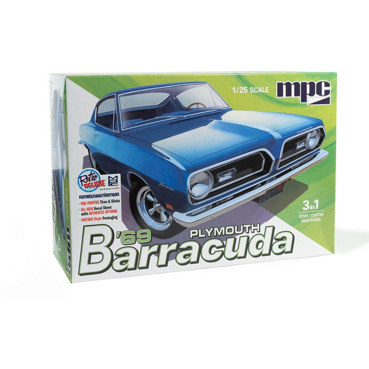 1969 Plymouth Barracuda 1/25 Kit 1:25 Scale | Collectable