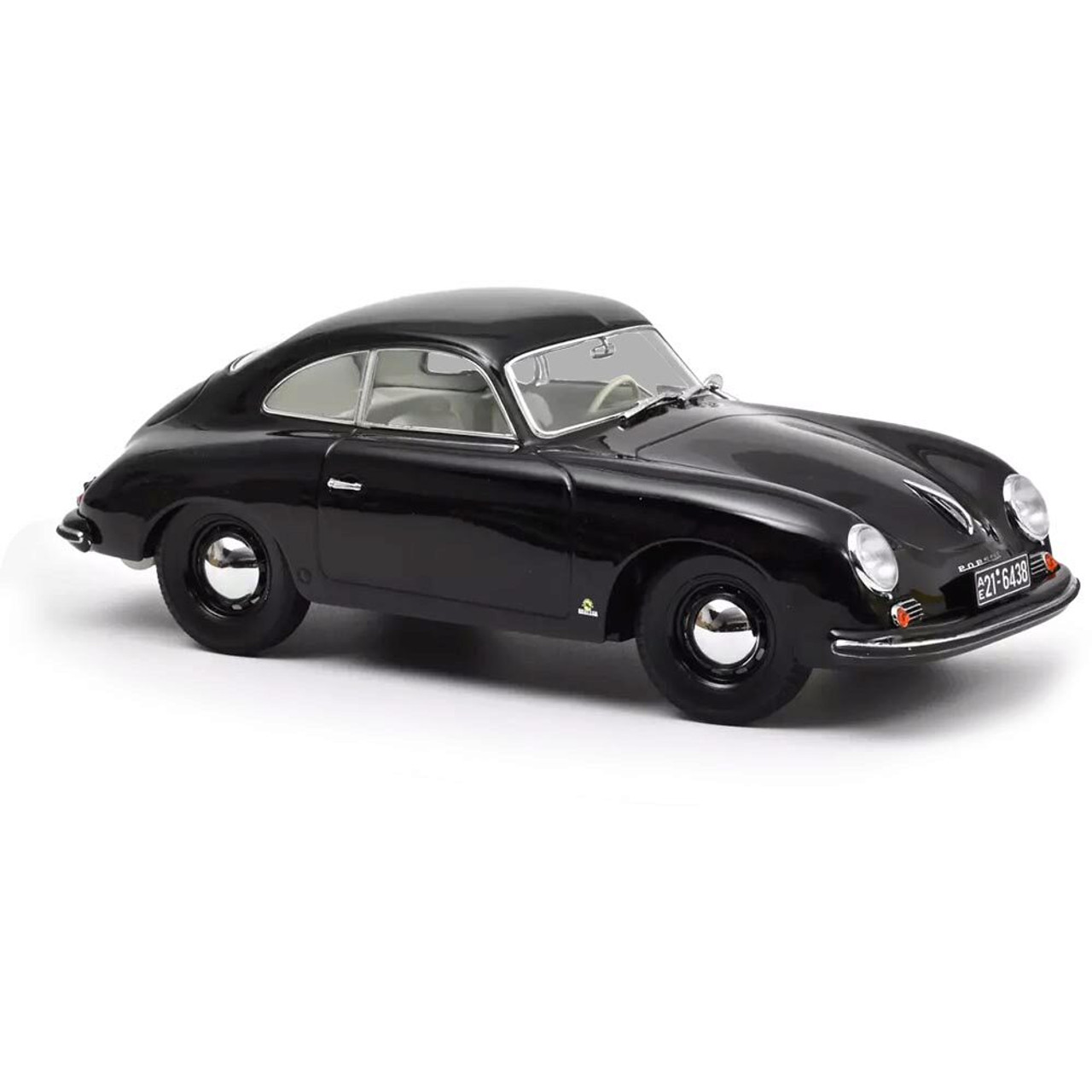 Porsche 356 Coupe - Black 1:18 Scale Diecast Model Car