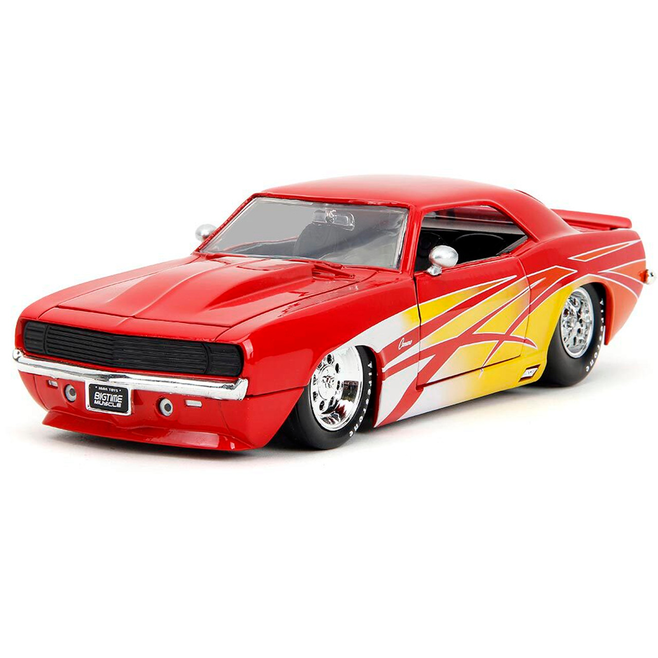 1969 Chevy Camaro - Red 1:24 Scale Diecast Model Car