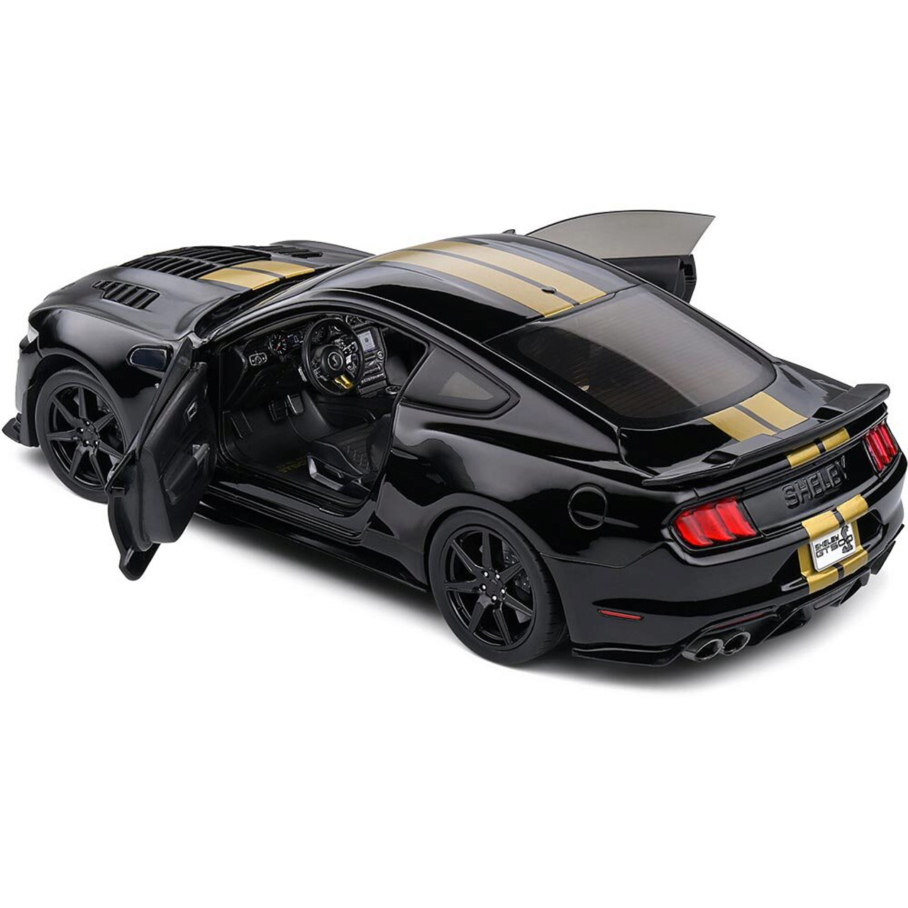 1/18 シェルビー SHELBY GT-500KR Amazon.com: 1968 Shelby GT500 KR Candy Apple Red w/White