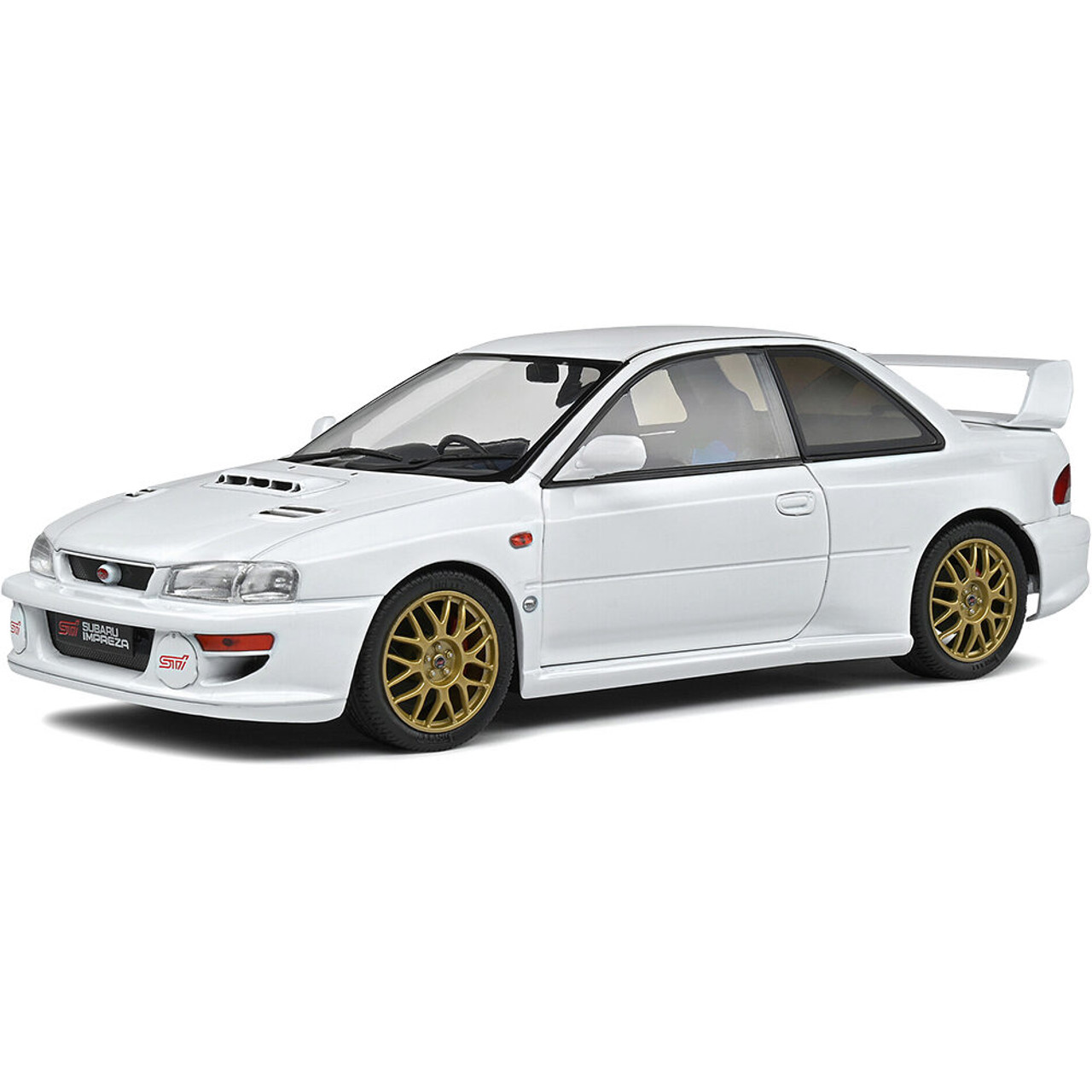 AutoArt スバル インプレッサ 22b 1/18 ホワイト 1/18 AUTOart Subaru Impreza 22B Upgraded STi Version (White