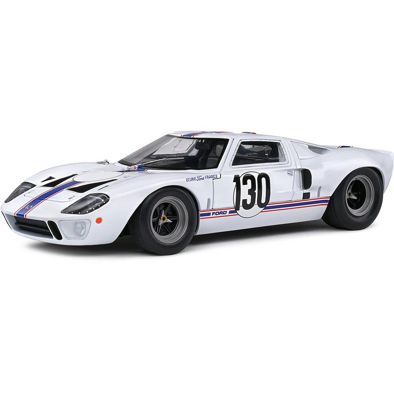 ソリド 1/18 フォード GT40 ホワイト Ford GT40 Mk.1 Eric Dean Design White Diecast Model Car | Solido