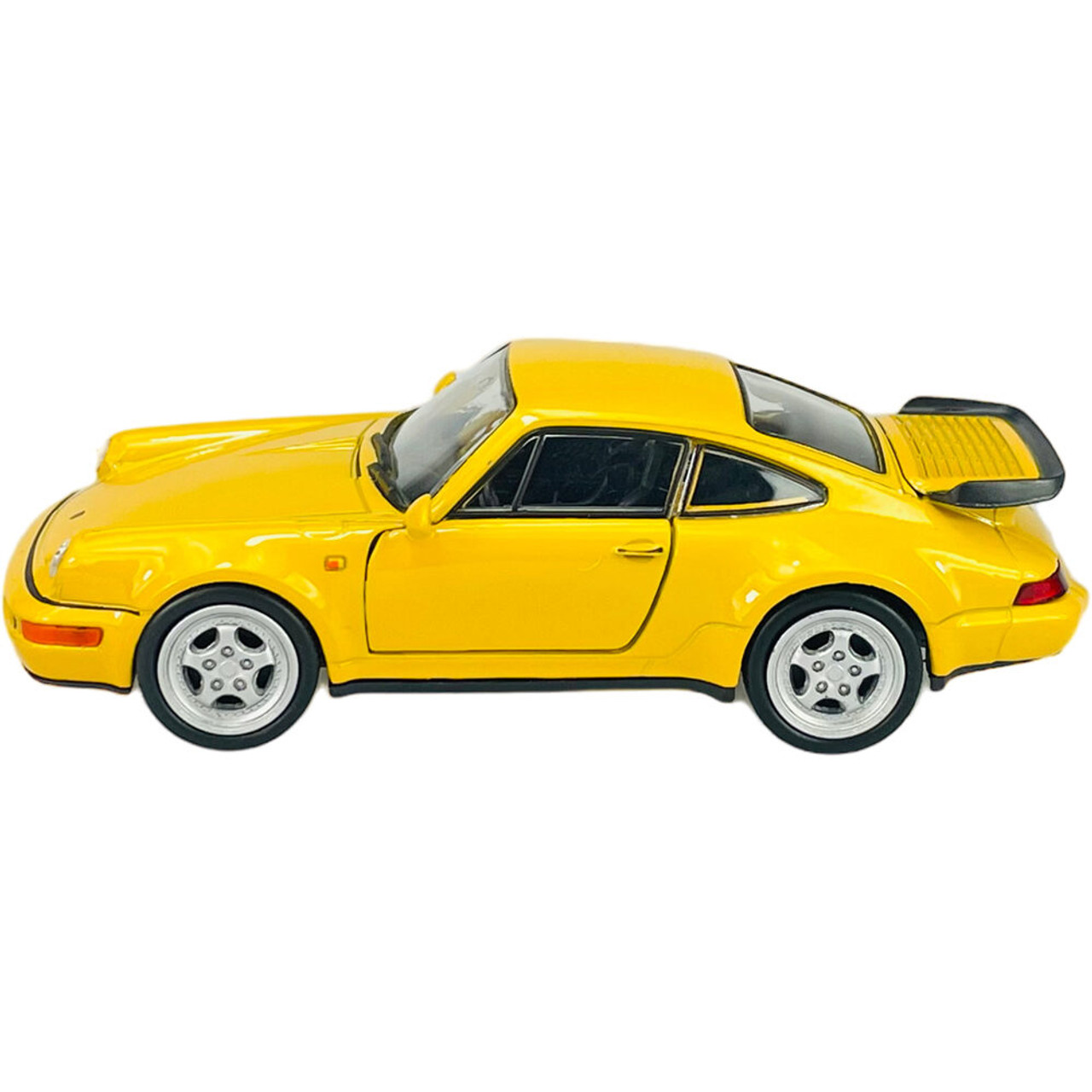 1974 Porsche 911 Turbo Yellow 1:24 Scale Diecast Model Car