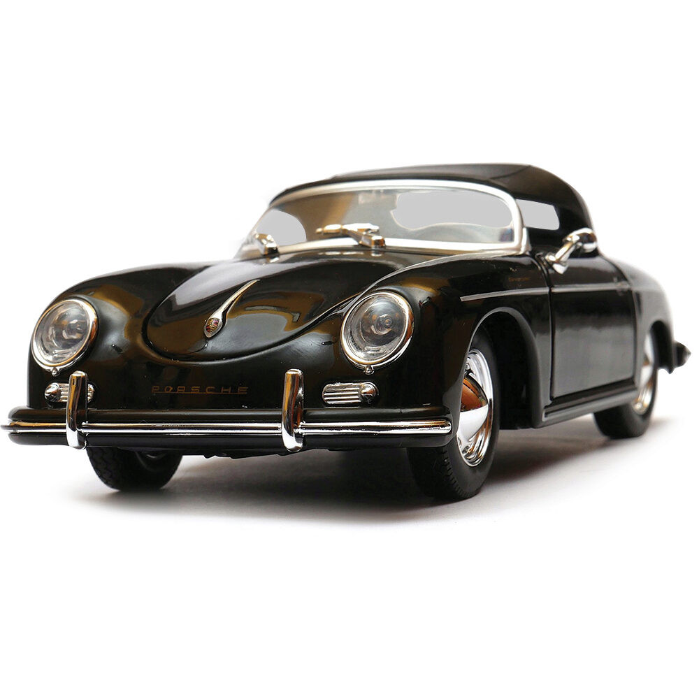 Porsche 356A Speedster - Black 1:24 Scale | Collectable Diecast