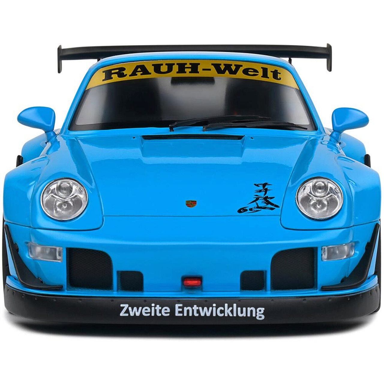 2018 RWB Porsche Bodykit Shingen Blue 1:18 Scale Diecast Model Car