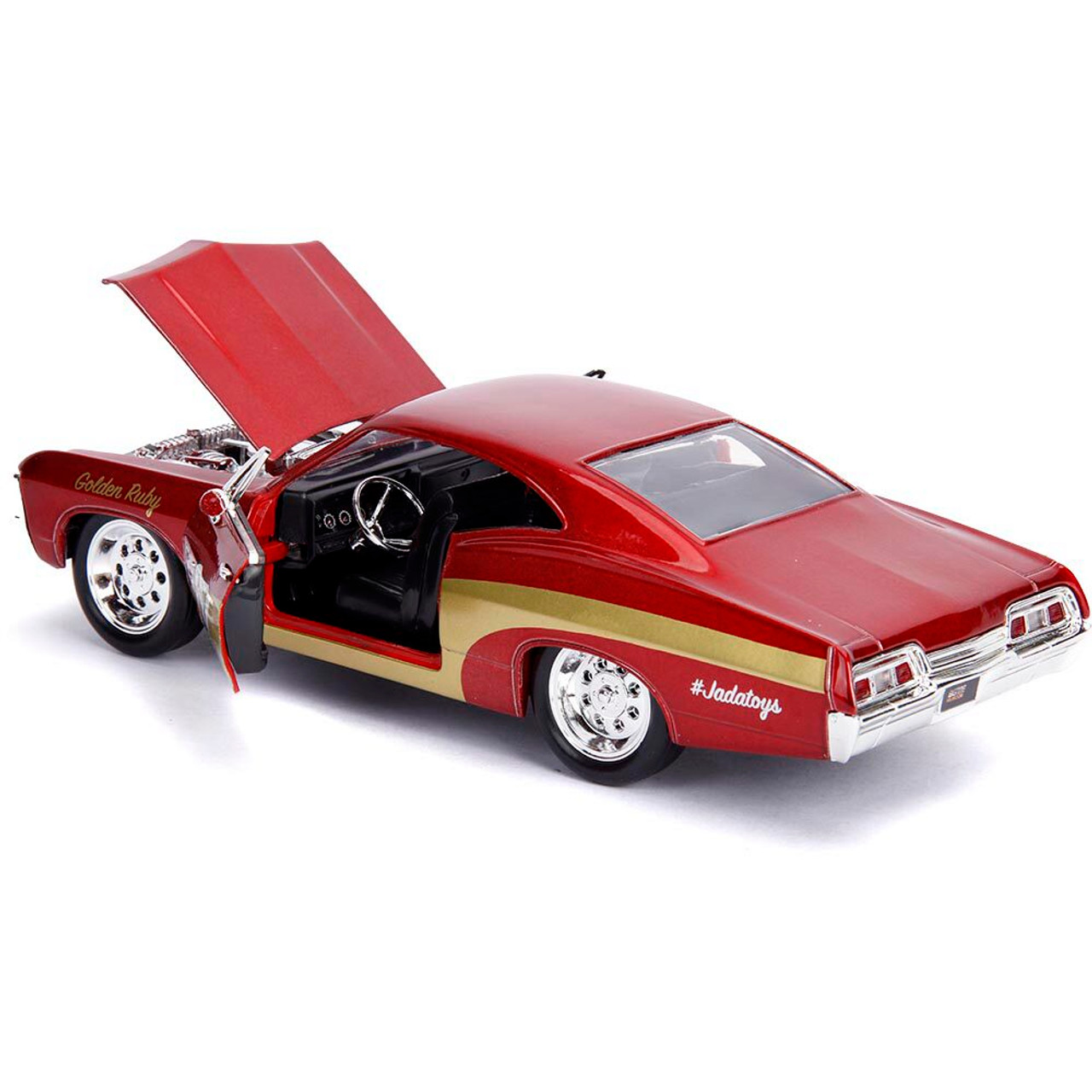 1967 Chevy Impala 2-Door #67 Golden Ruby 1:24 Scale