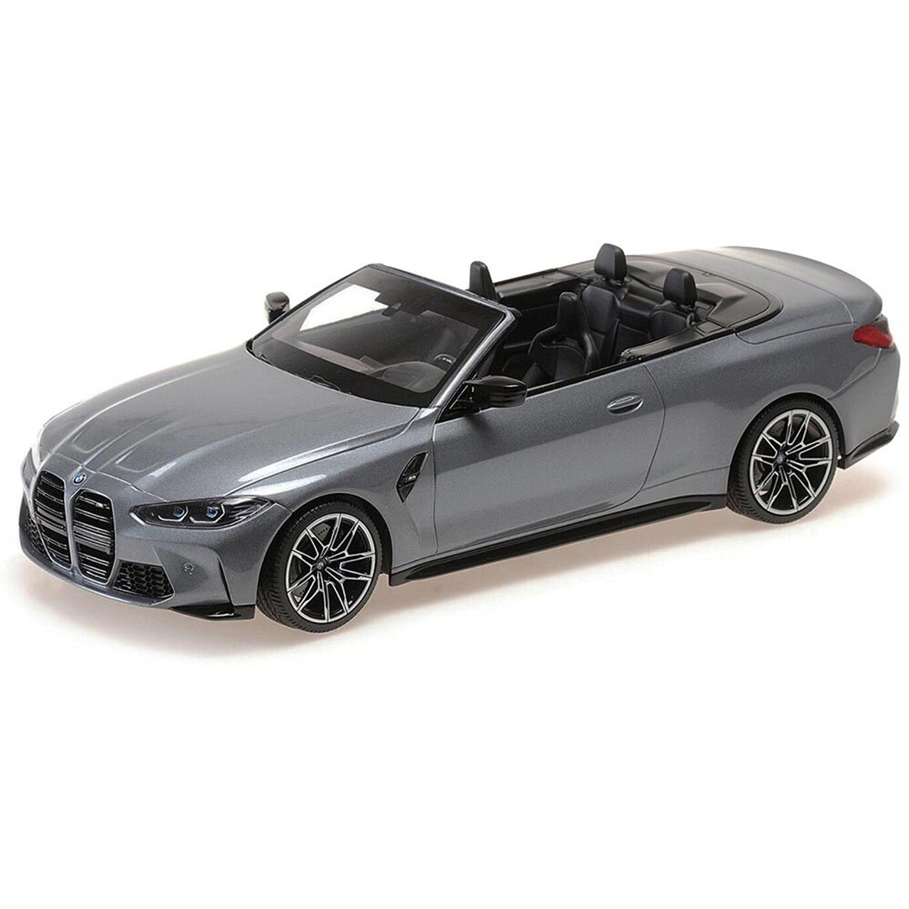 2021 BMW M4 Cabriolet - Grey Metallic - Ltd. Ed. 402Pcs 1:18 Scale Diecast  Model Car