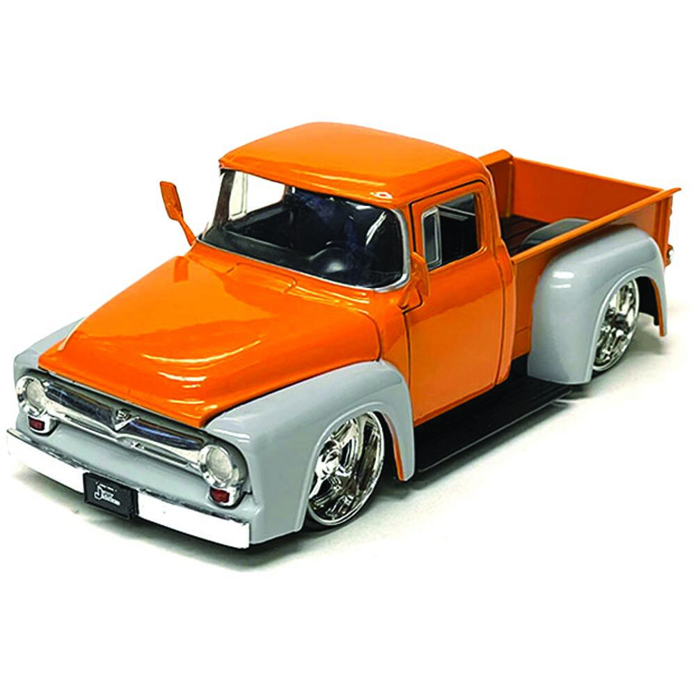 1969 Chevrolet C10 Stepside Pickup Custom TwoTone Orange & White