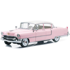 1955 Cadillac Fleetwood Series 60 - Pink with White Roof 1:18 Scale Main  