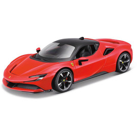 Ferrari SF90 Stradale R&P - Red 1:18 Scale Diecast Model by Bburago