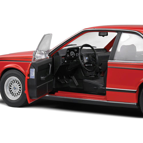 1984 BMW 635 CSI (E24) Red 1:18 Scale Alt Image 5