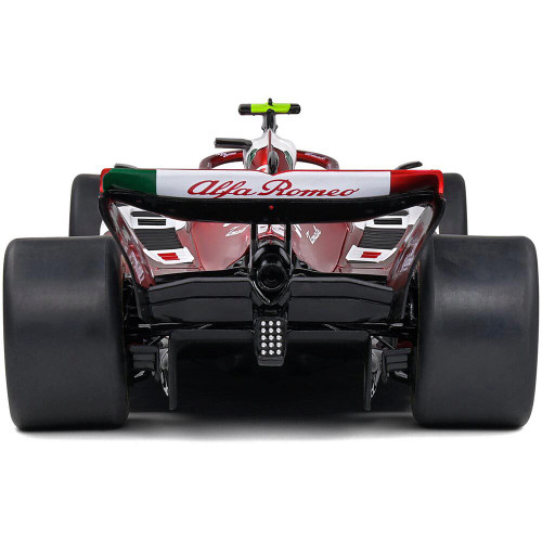 2022 Alfa Romeo F1 C42 Z.Guanyu White Canada GP 2022 1:18 Scale Alt Image 3