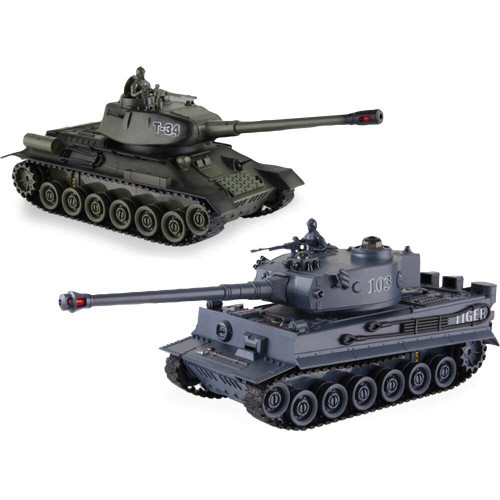 R/C 2.4 Ghz Remote Control Infra Red Battle Tanks | New Capable Main Image