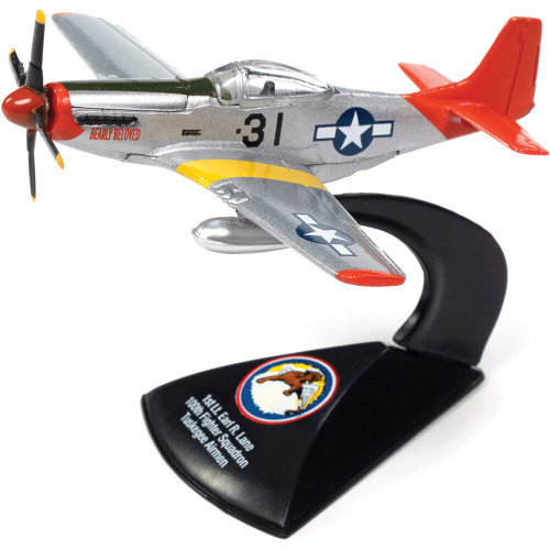 P-51 Mustang Tuskegee Airmen - Bare Metal Red Tails  Main Image