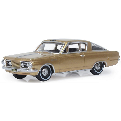 1965 Plymouth Barracuda - Gold 1:87 Scale Main Image