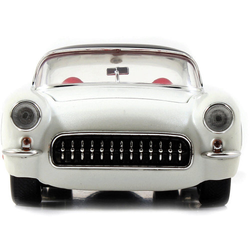 1957 Chevy Corvette - White & Black 1:24 Scale Alt Image 3