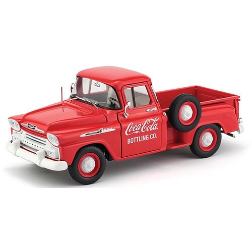 M2 Machines 1958 Coca-Cola Chevrolet Apache Pickup 124 Scale Diecast Model by M2 Machines 18790NX M2 Machines 1958 Coca-Cola Chevrolet Apache Pickup 124 Scale Diecast Model by M2 Machines 18790NX