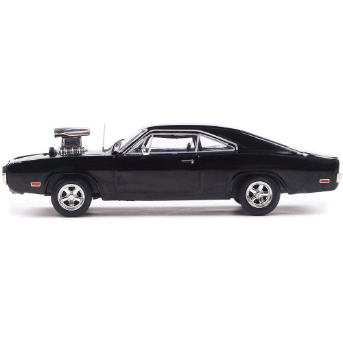 1970 Dodge Charger w/ Blown Engine - Black 1:43 Scale Alt Image 7