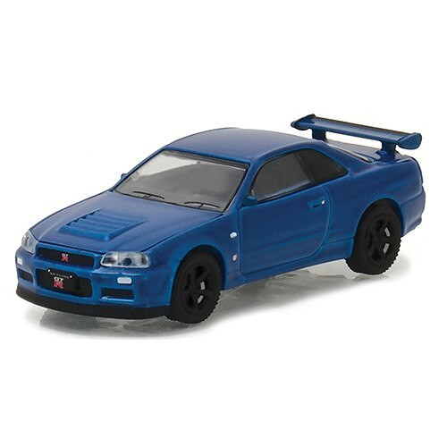 Greenlight 2002 Nissan Skyline GT-R R34 164 Scale Diecast Model by Greenlight 16957NX Greenlight 2002 Nissan Skyline GT-R R34 164 Scale Diecast Model by Greenlight 16957NX