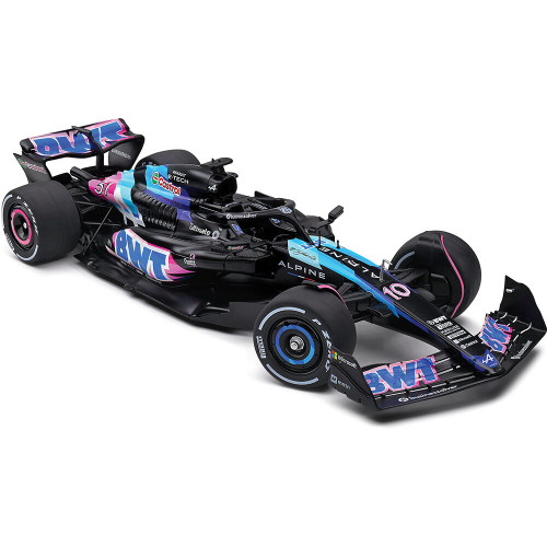2024 Alpine F1 A524 Presentation - Blue E.Ocon 1:18 Scale Alt Image 3