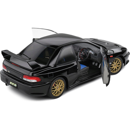 1998 Subaru Impreza 22B - Black 1:18 Scale Alt Image 2