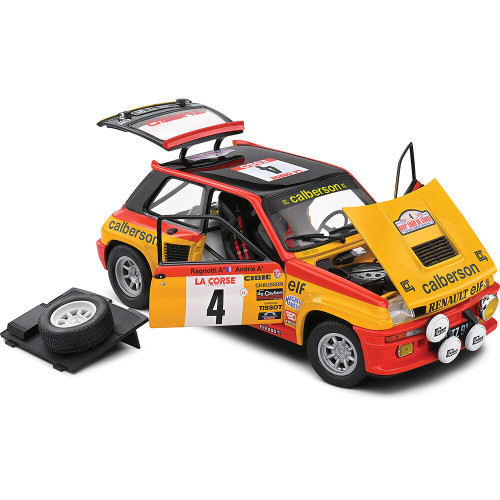 1980 Renault 5 Turbo Yellow #4 Ragnotti/Andrie Tour De Corse Alt Image 2