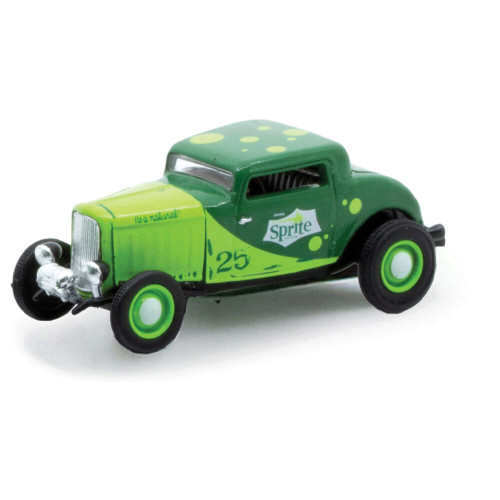 1956 Ford COE Ramp Truck & 1932 Ford Deuce Coupe - Sprite 1:64 Scale Alt Image 2