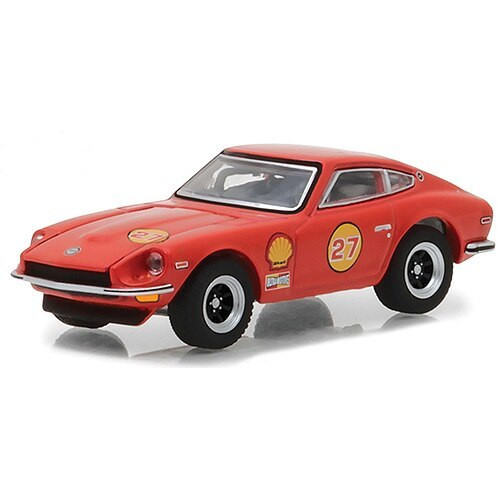 Greenlight 1971 Running on Empty Shell Datzun 240Z 164 Scale Diecast Model by Greenlight 17659NX Greenlight 1971 Running on Empty Shell Datzun 240Z 164 Scale Diecast Model by Greenlight 17659NX