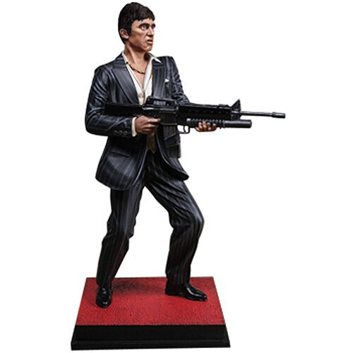 Collectors Showcase Scareface Tony Montana Statue 16 Scale Diecast Model by Collectors Showcase 18665NX Collectors Showcase Scareface Tony Montana Statue 16 Scale Diecast Model by Collectors Showcase 18665NX