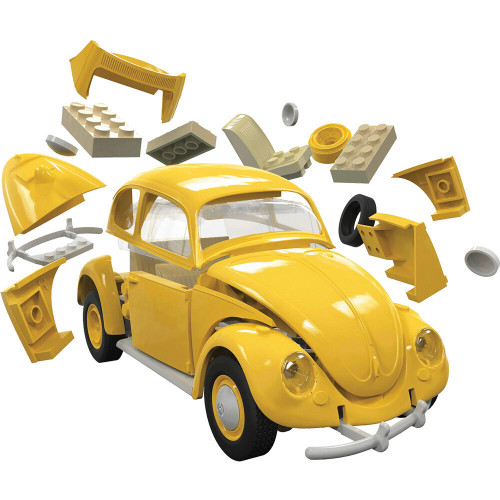 VW Beetle - Yellow - Quickbuild 36 Parts Alt Image 2
