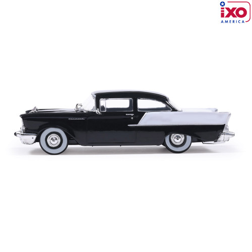 1957 Chevrolet One-Fifty Sedan - Onyx Black and India Ivory Alt Image 4