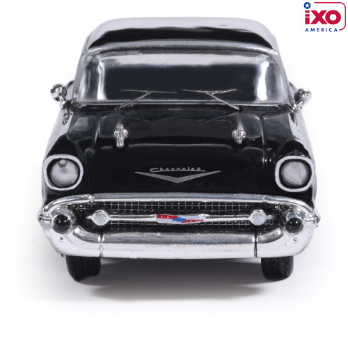 1957 Chevrolet One-Fifty Sedan - Onyx Black and India Ivory Alt Image 5