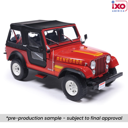 1983 Jeep Renegade - Sebring Red 1:24 Scale Alt Image 1