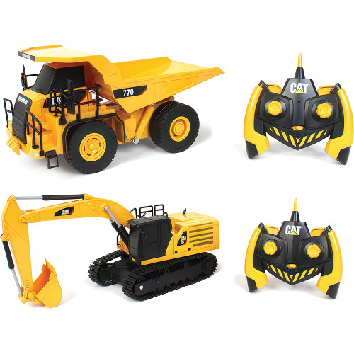 Caterpillar RC Construction Two-Pack 336 Hydraulic Excavator + 770 Mining Truck Main Image