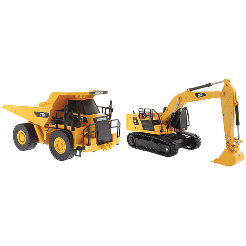Caterpillar RC Construction Two-Pack 336 Hydraulic Excavator + 770 Mining Truck Alt Image 7