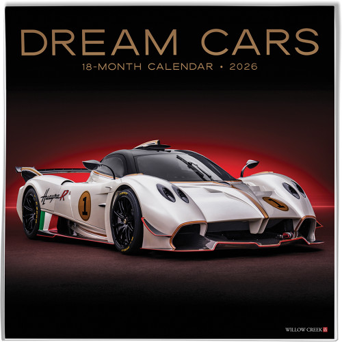 Dream Cars 2026 Wall Calendar Main Image