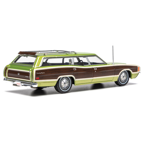 1972 Ford LTD Country Squire - Metallic Green Woodgrain Style Panel Alt Image 1