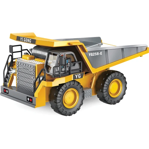 R/C 2.4 Ghz Remote Control  Diecast 4x4 Mining Dump Truck Main Image