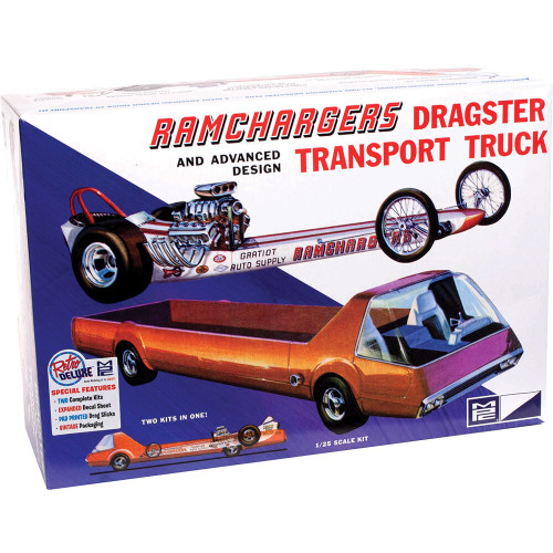 Ramchargers Dragster & Transporter Truck 1:25 Scale Main Image